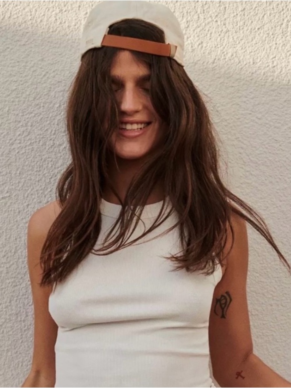 Madewell • Organic Cotton Broken-In Baseball Hat in Alabaster